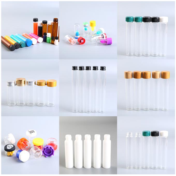 wholesale manufacturer medical pet or glass test tube shot glass sample collection 4