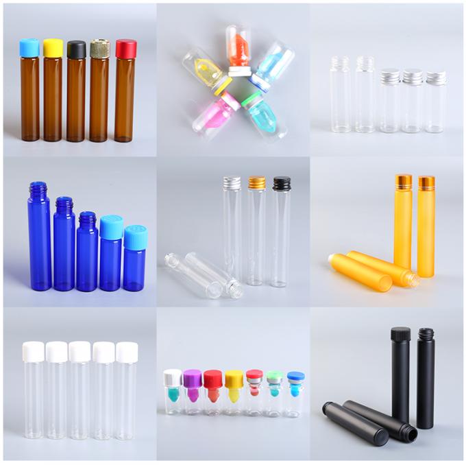 supplier factory pre roll childproof colored smoking glass pipe tube 7