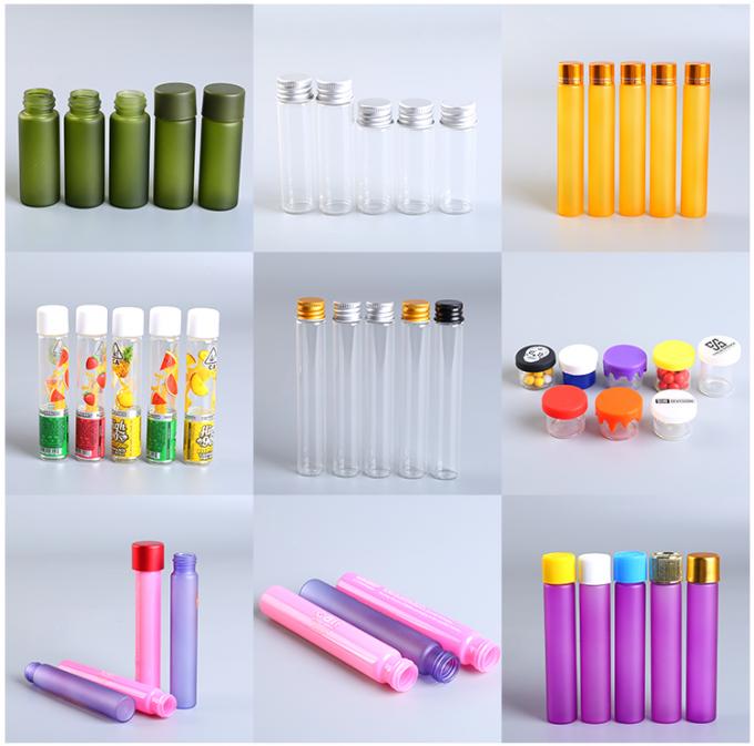 supplier factory pre roll childproof colored smoking glass pipe tube 6