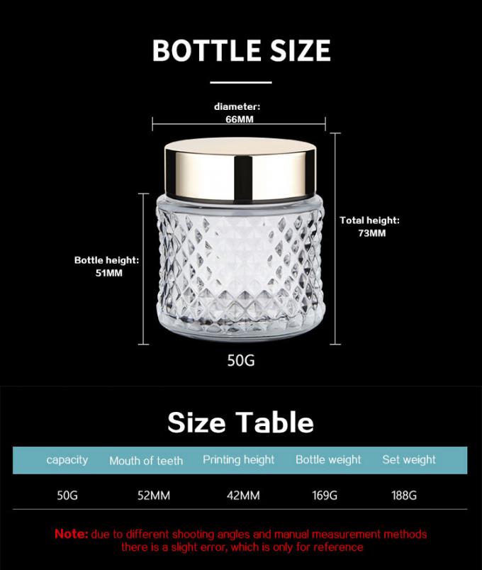 Luxury Skincare Packaging 100g  50g  Cream Jar Foundation Bottle Pineapple bottle With liner For Cosmetic 3