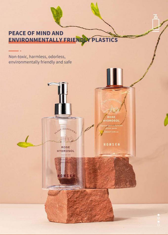 200 ml  makeup remover water bottle emulsion facial cleanser skin care bottle toner moisturizing water pure essence packaging 0