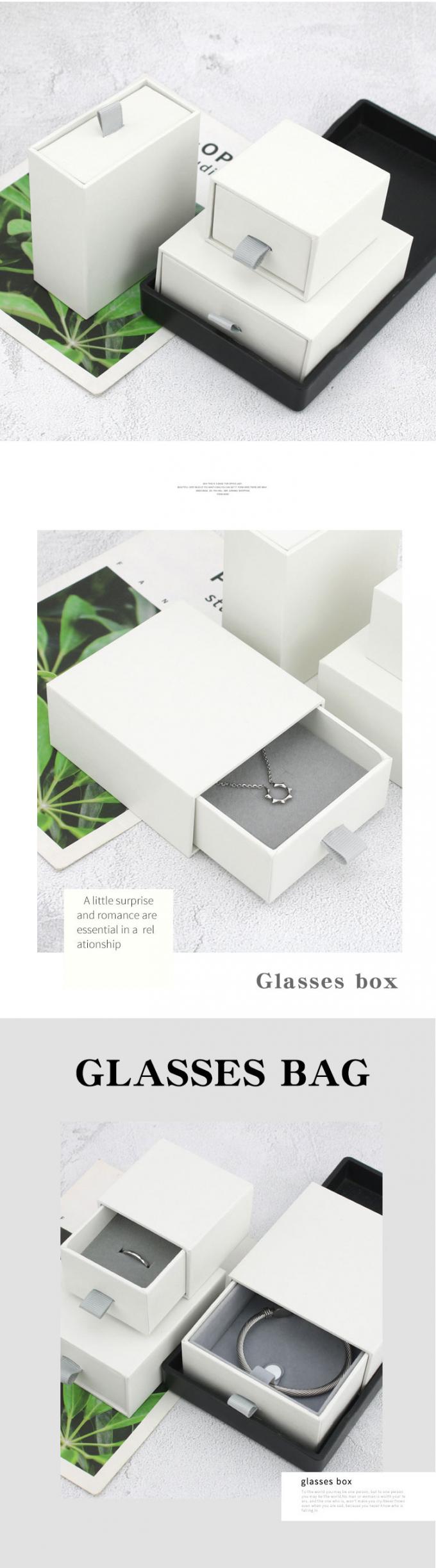 OEM Tension Jewelry Ring Necklace Earrings Drawer Box Bracelet Earrings Jewelry Box Custom LOGO 5